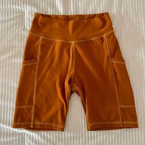 Wolven Threads Biker Shorts